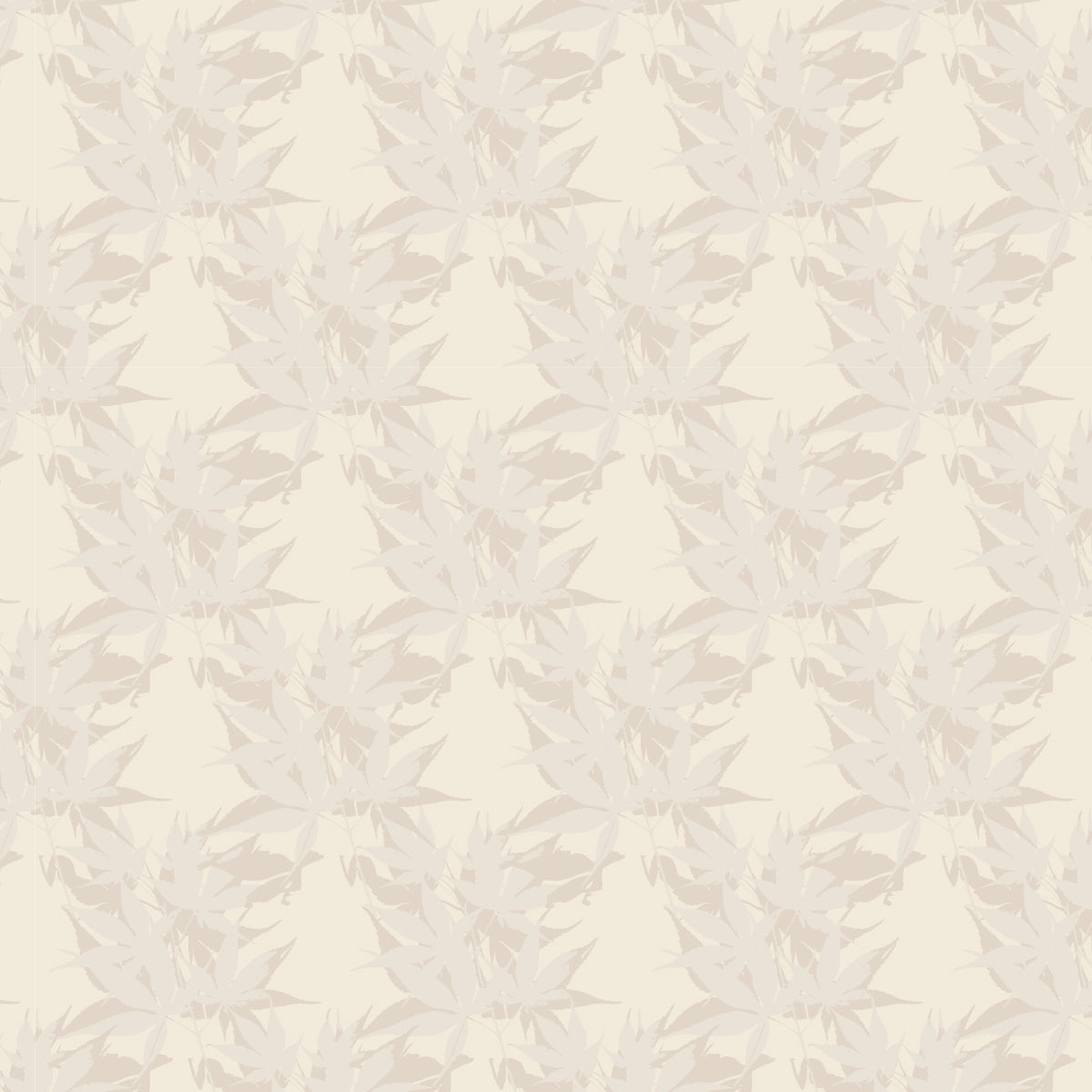 Mary Maple Cream Wallpaper