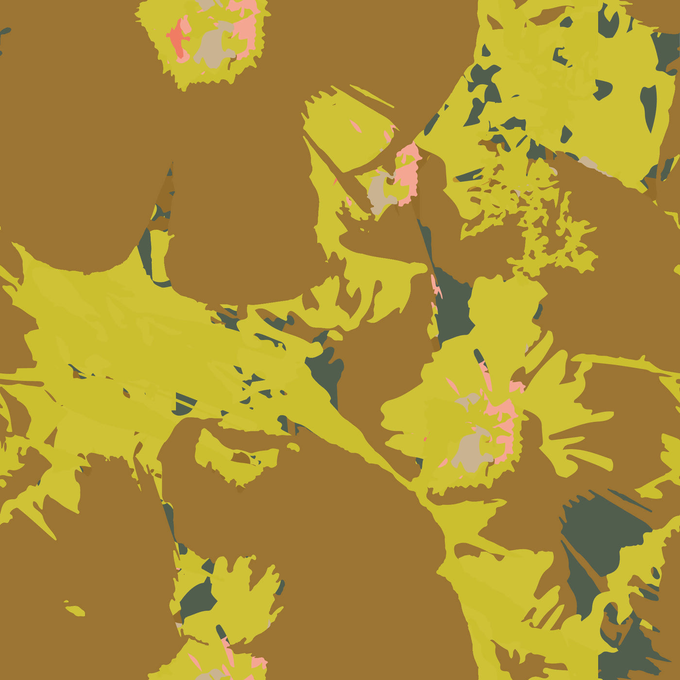 Marigold Gold Wallpaper